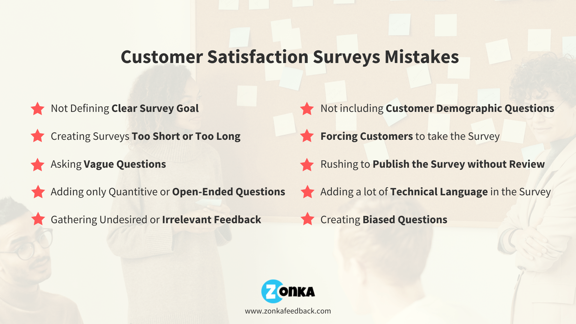 10 Customer Satisfaction Surveys Mistakes to Avoid-1-min