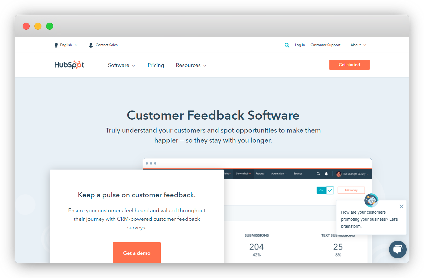 2. HubSpot