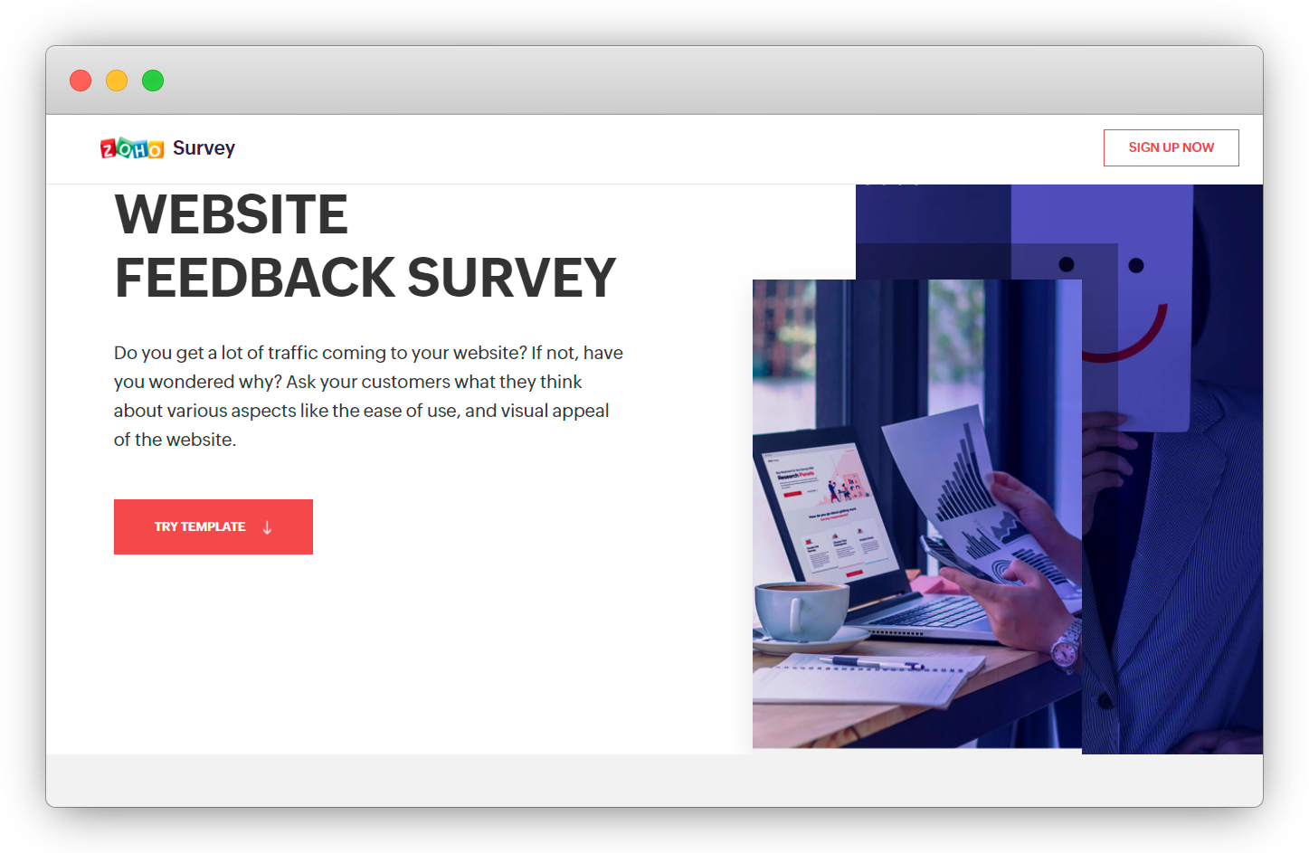 9. Zoho Survey
