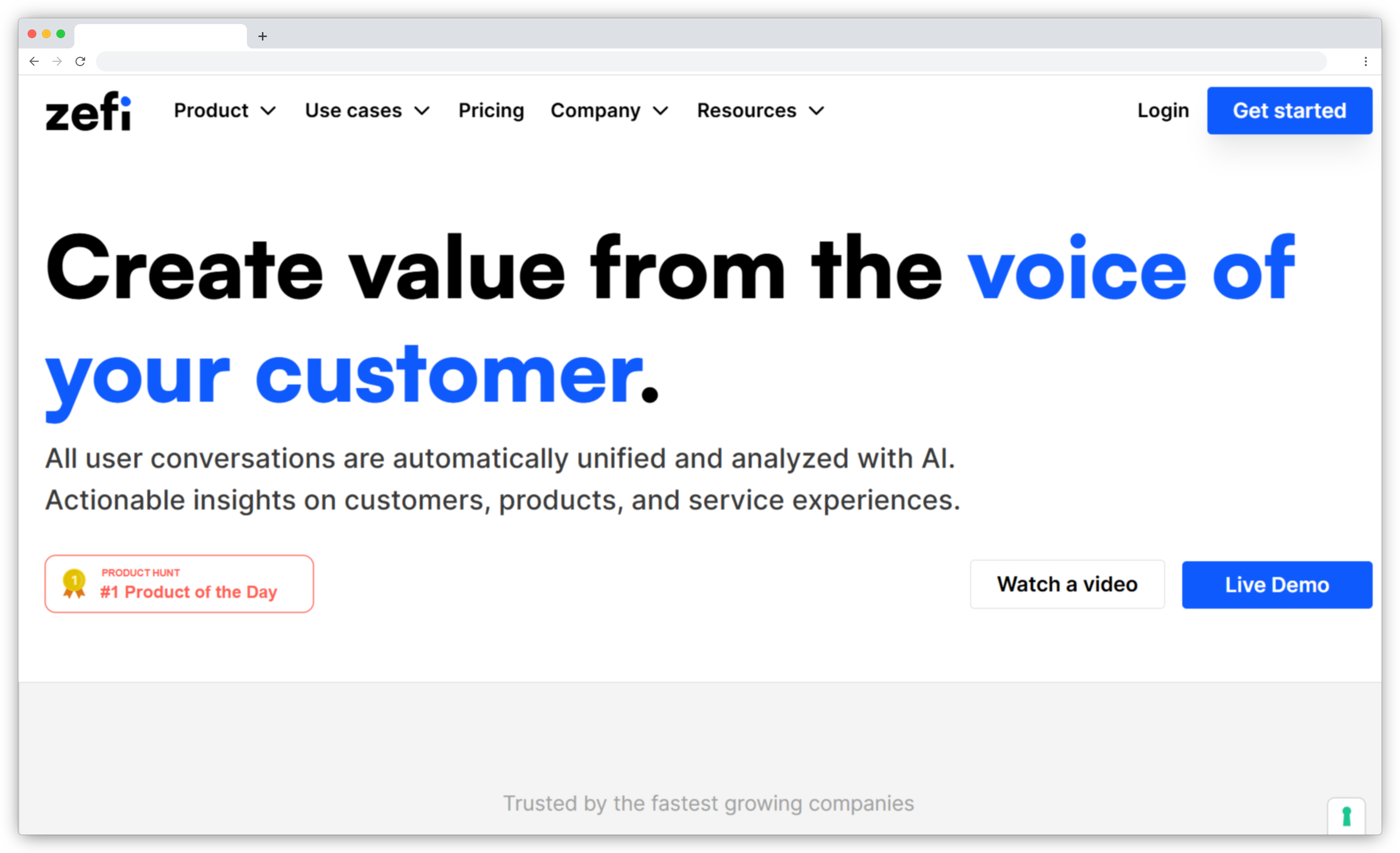 AI Feedback Analytics Tools - Zefi