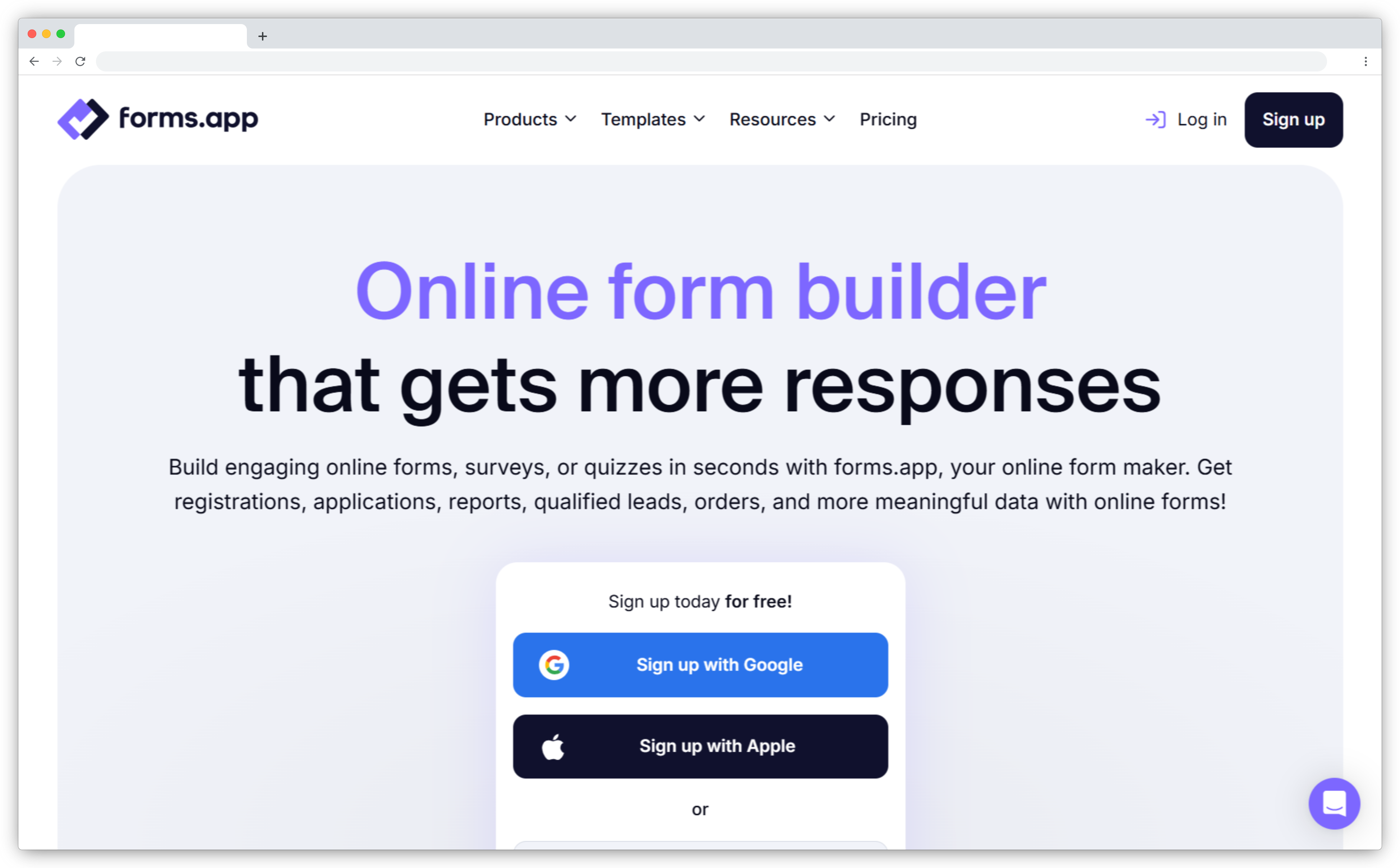 AI survey Tools - forms.app