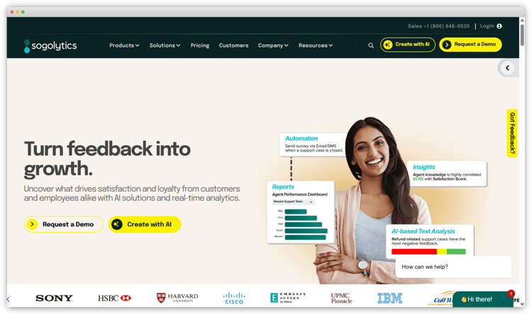 Best Customer Feedback Software - Sogolytics