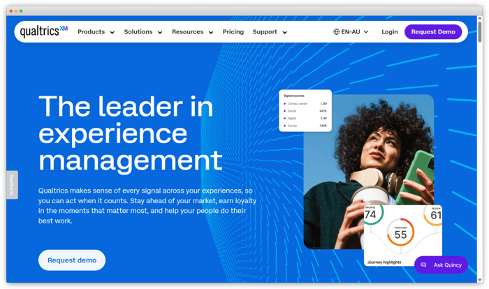 Customer Intelligence Platform for CX Leaders - Qualtrics XM