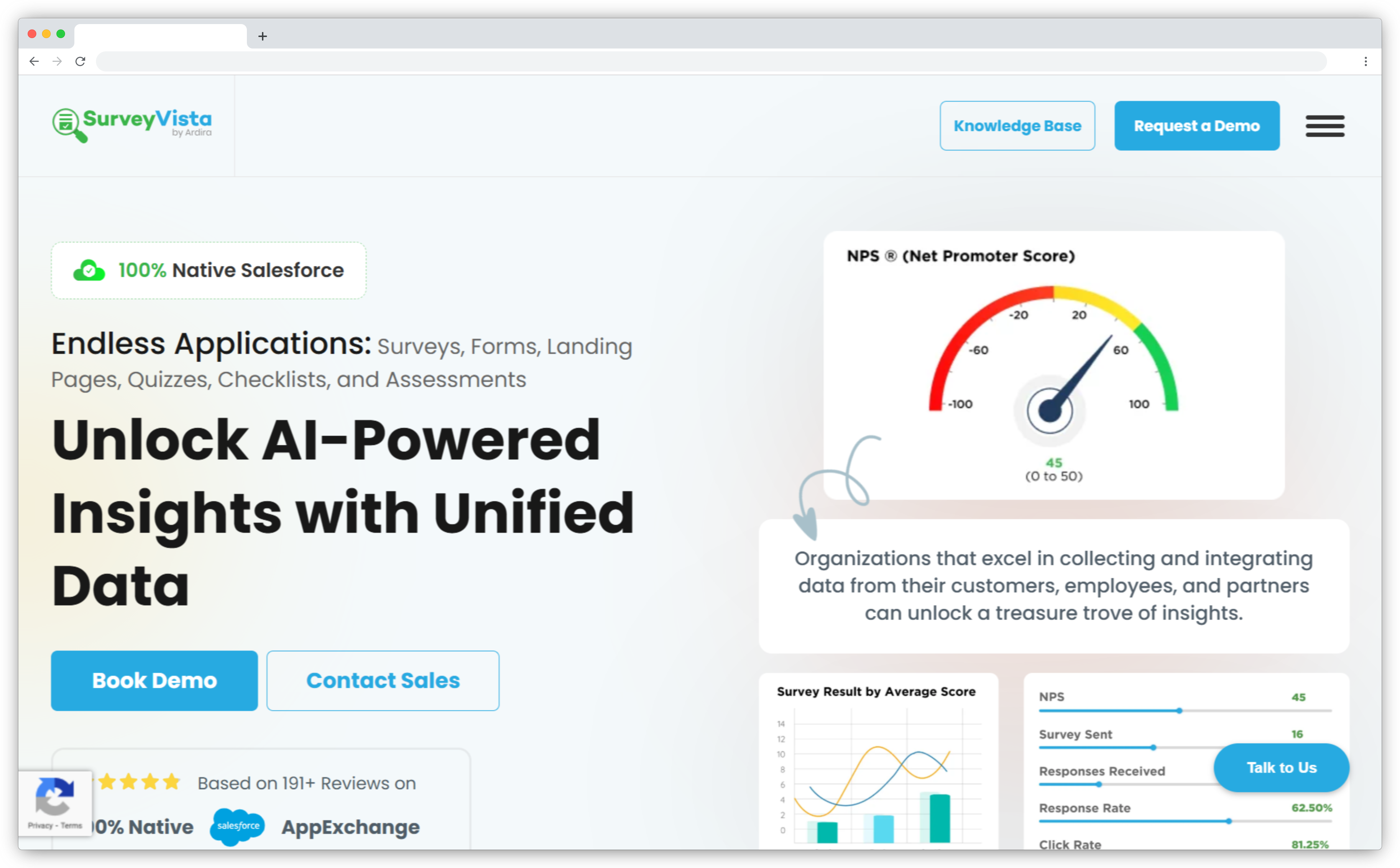 Best GetFeedback alternative - Surveyvista