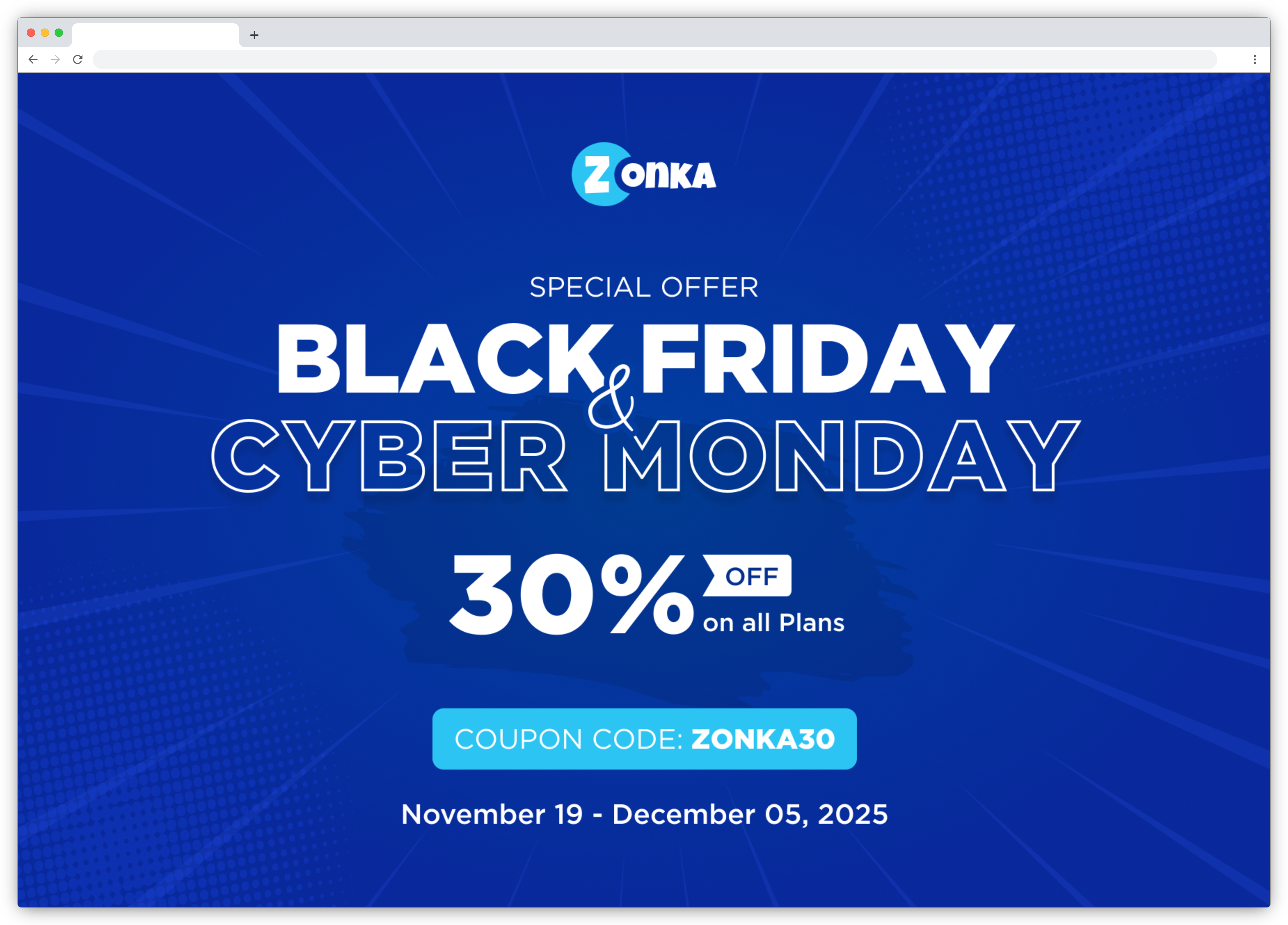 Black friday Deals for SaaS - Zonka Feedback