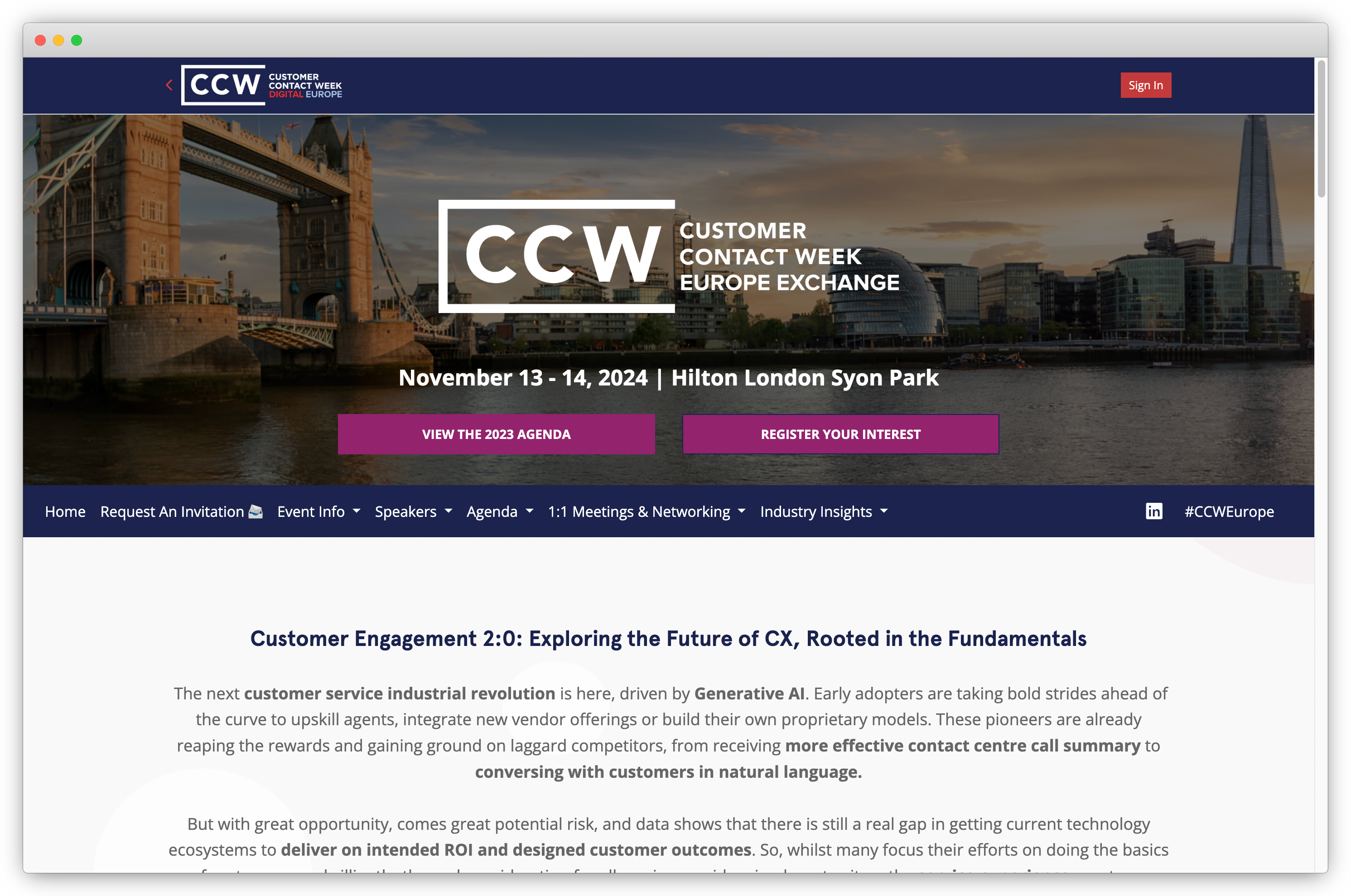 CX Events 2024 - CCW Europe Exchange-1