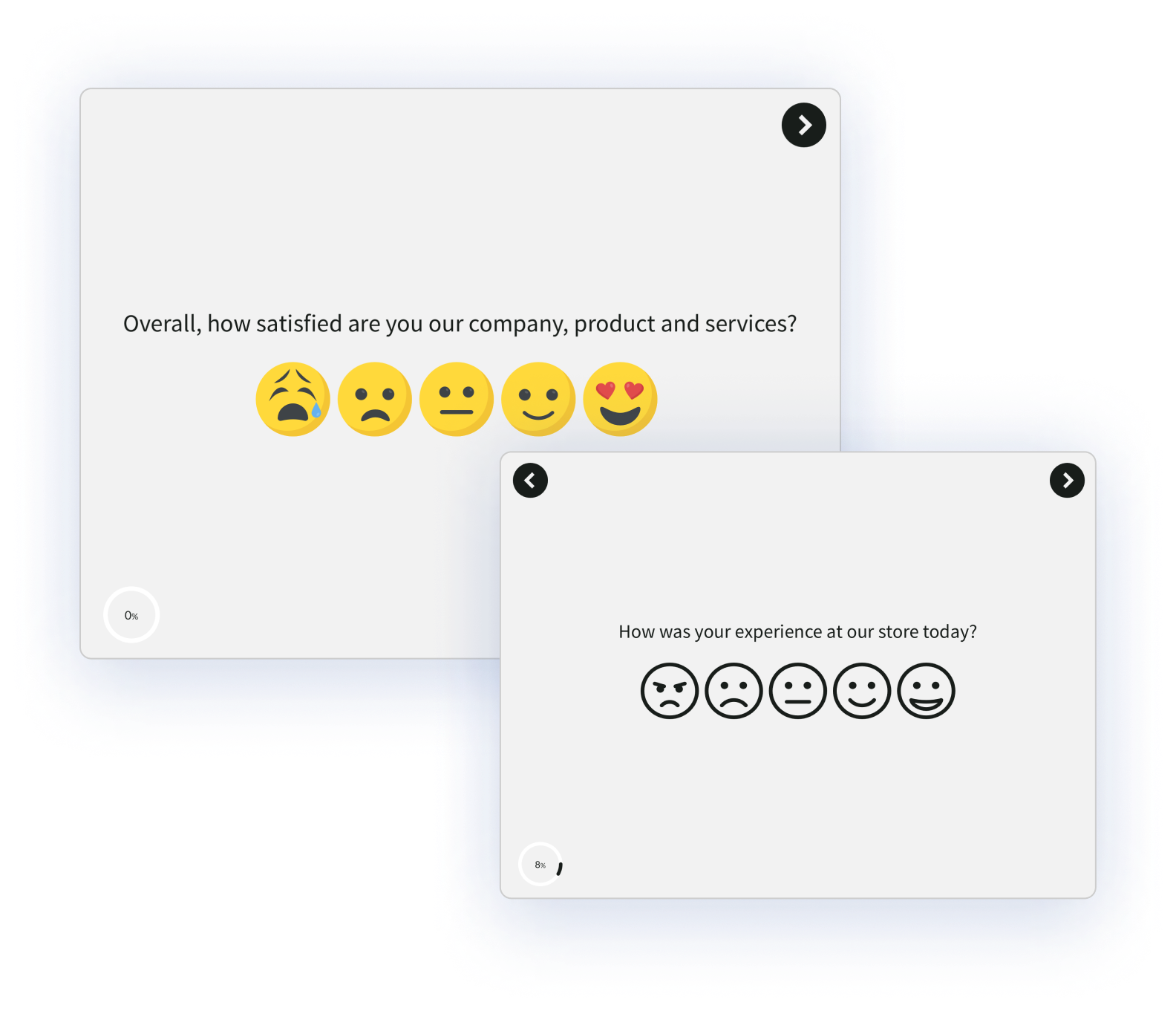 CSAT Smiley Rating Survey Question 1