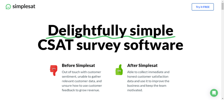 survey tool for HubSpot-simplesat