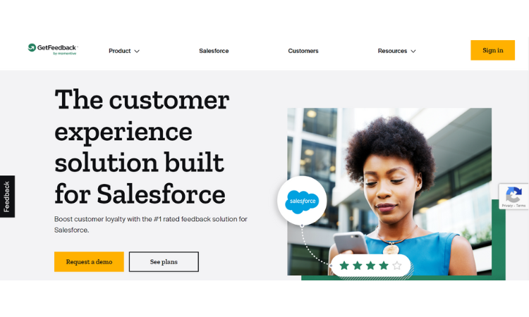 CSAT tools for Salesforce-GetFeedback