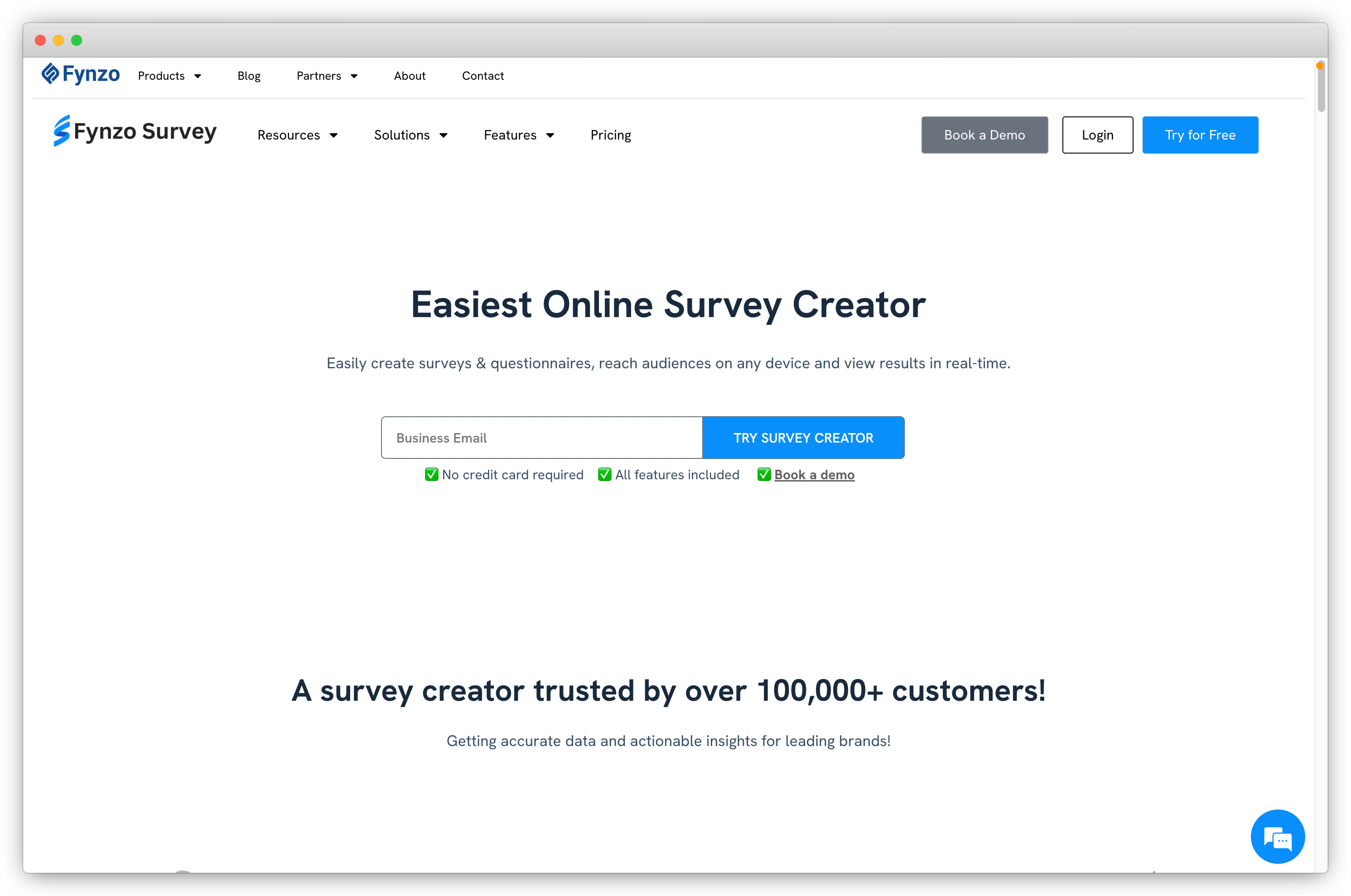 Fynzo Survey Online Creator