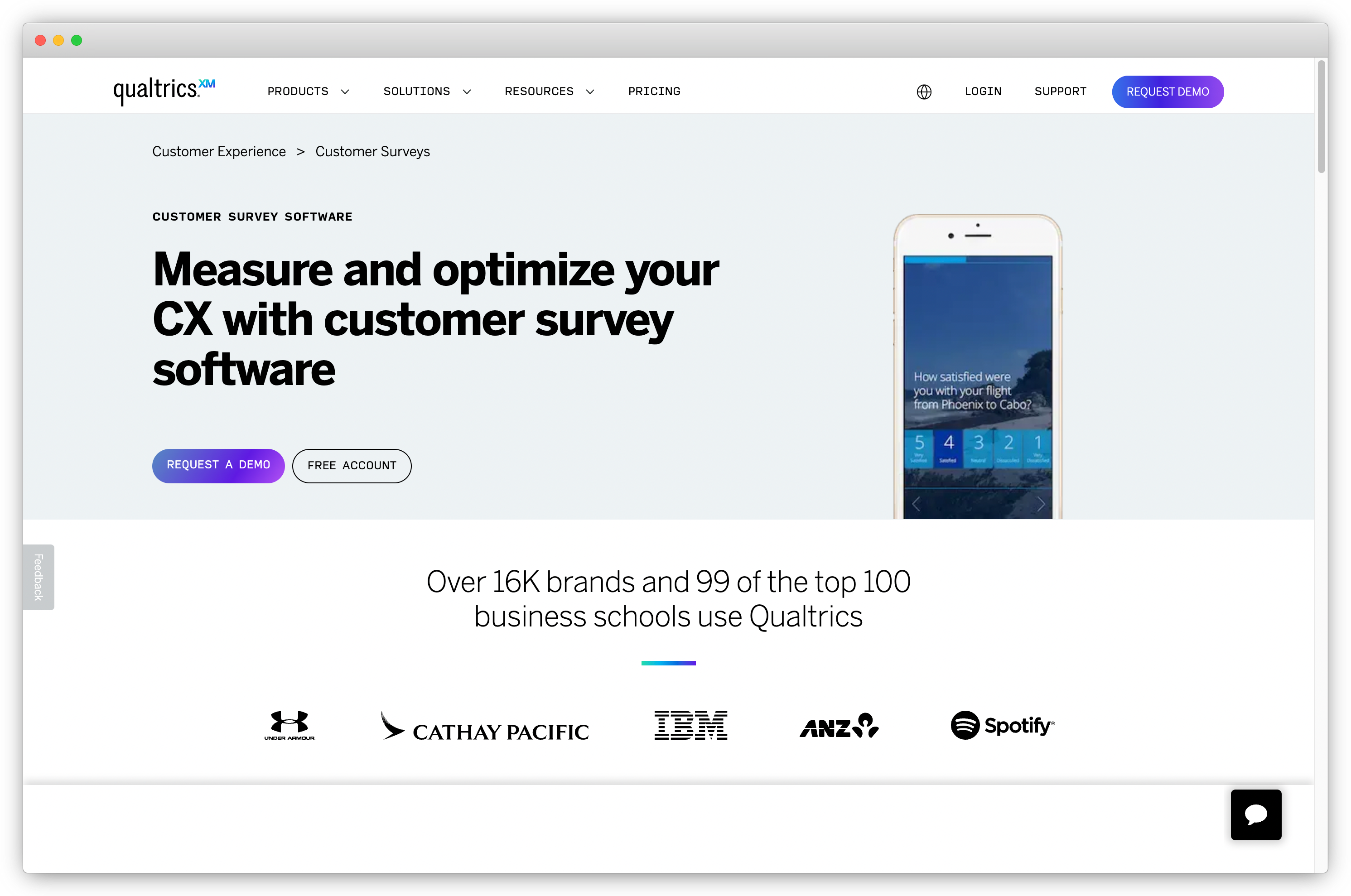 Qualtrics Customer Feedback Software