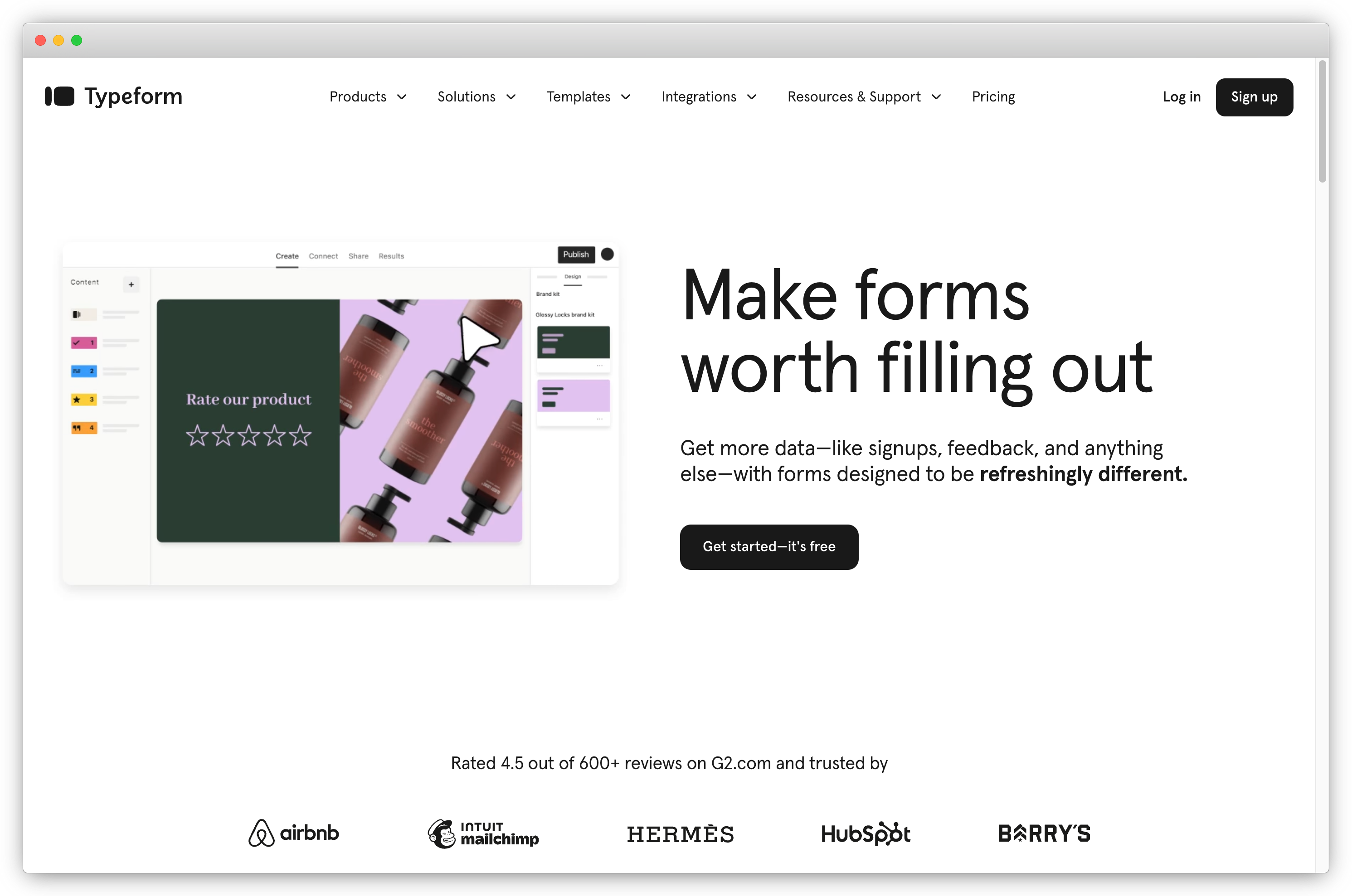 Best Tool for survey - Typeform