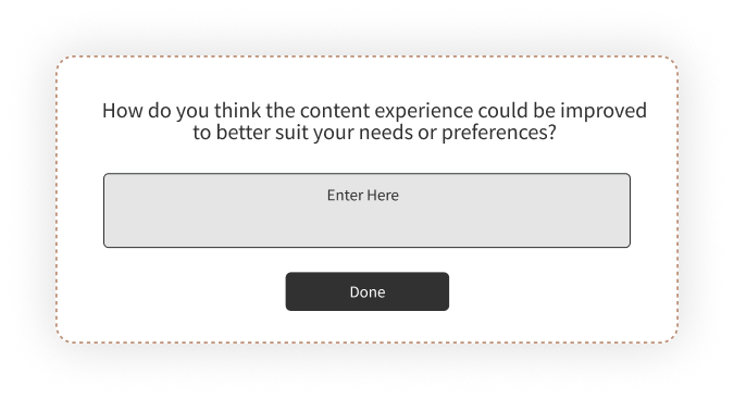 Content Experience Surveys Question on Identifying Issues