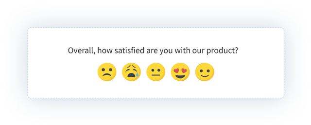 Customer Experience Survey Question on Product Feedback