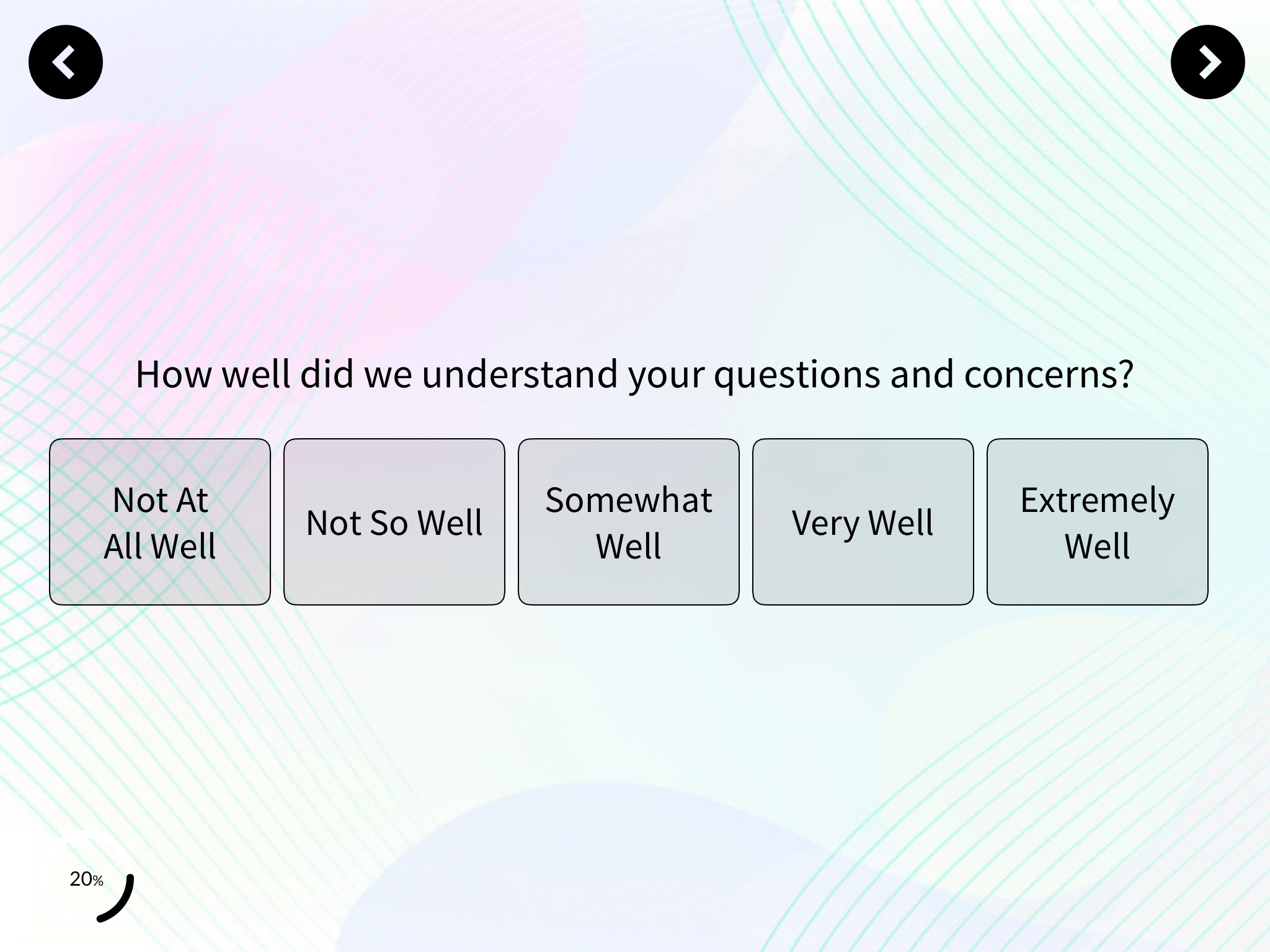SaaS Feedback Survey to collect Customer Service and Support Feedback