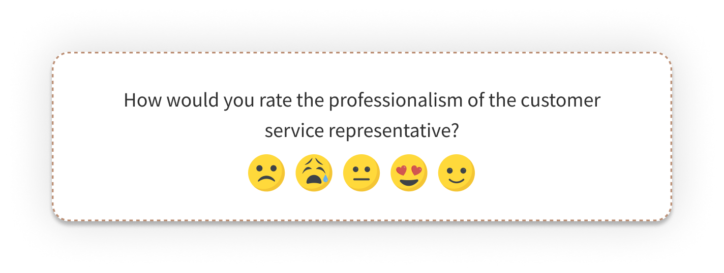 Customer Service Survey - Customer Agent Professionalism