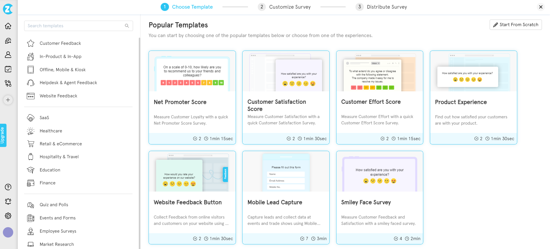 Data Collection Forms Zonka Feedback Templates