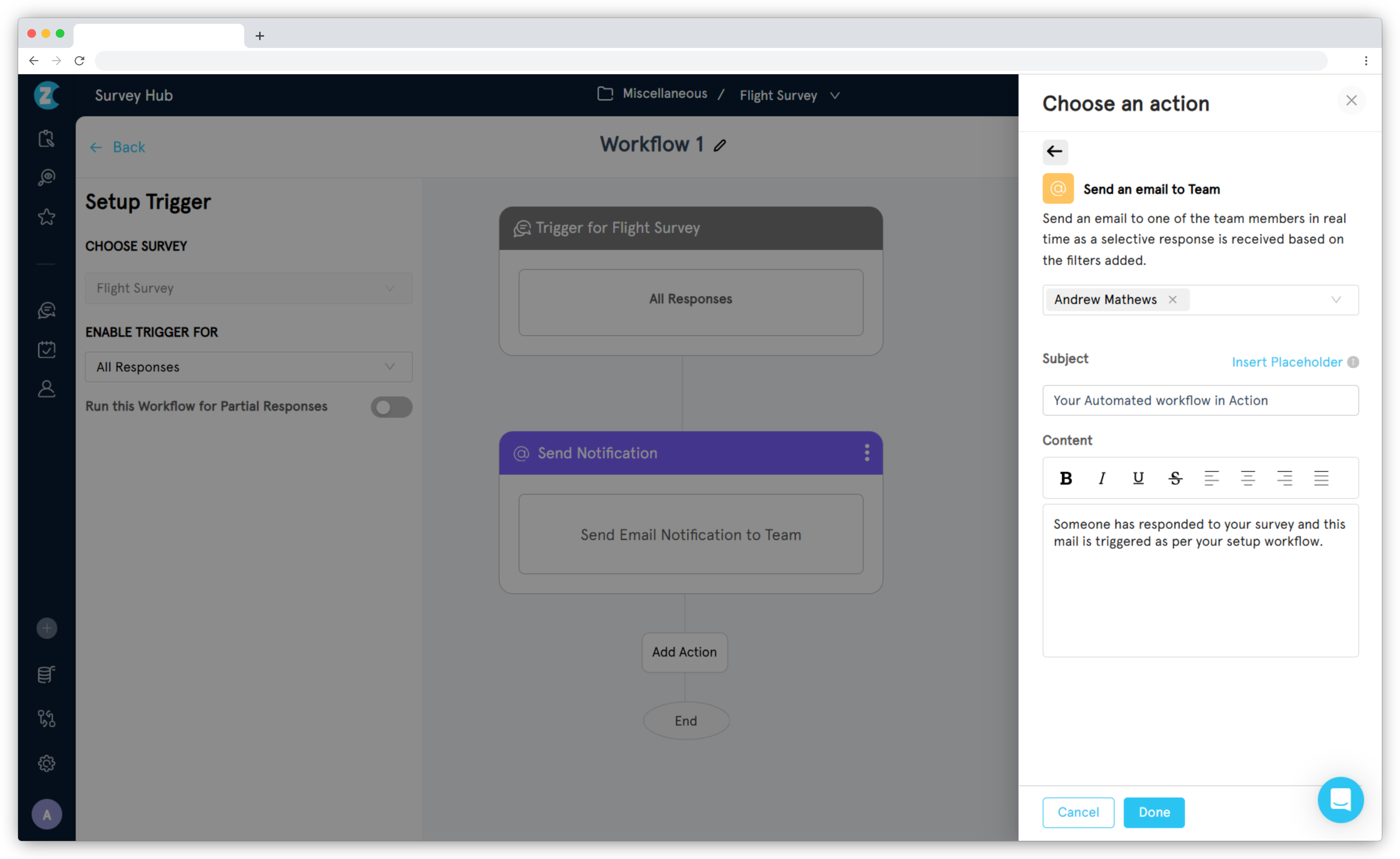 Delighted alternatives - Zonka Feedback automation 