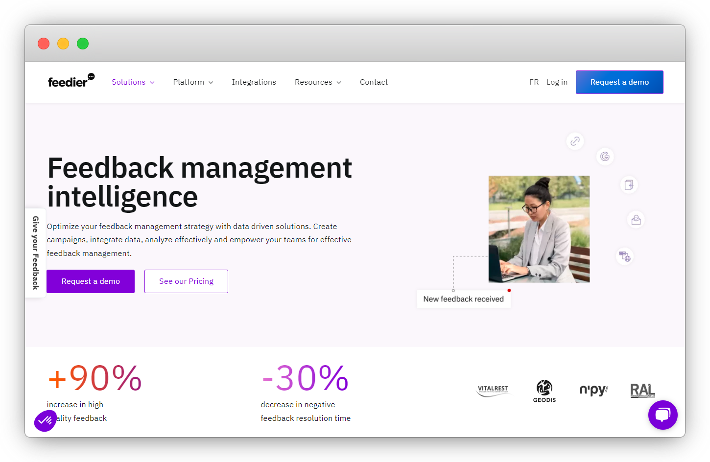 Feedier Customer Feedback Software