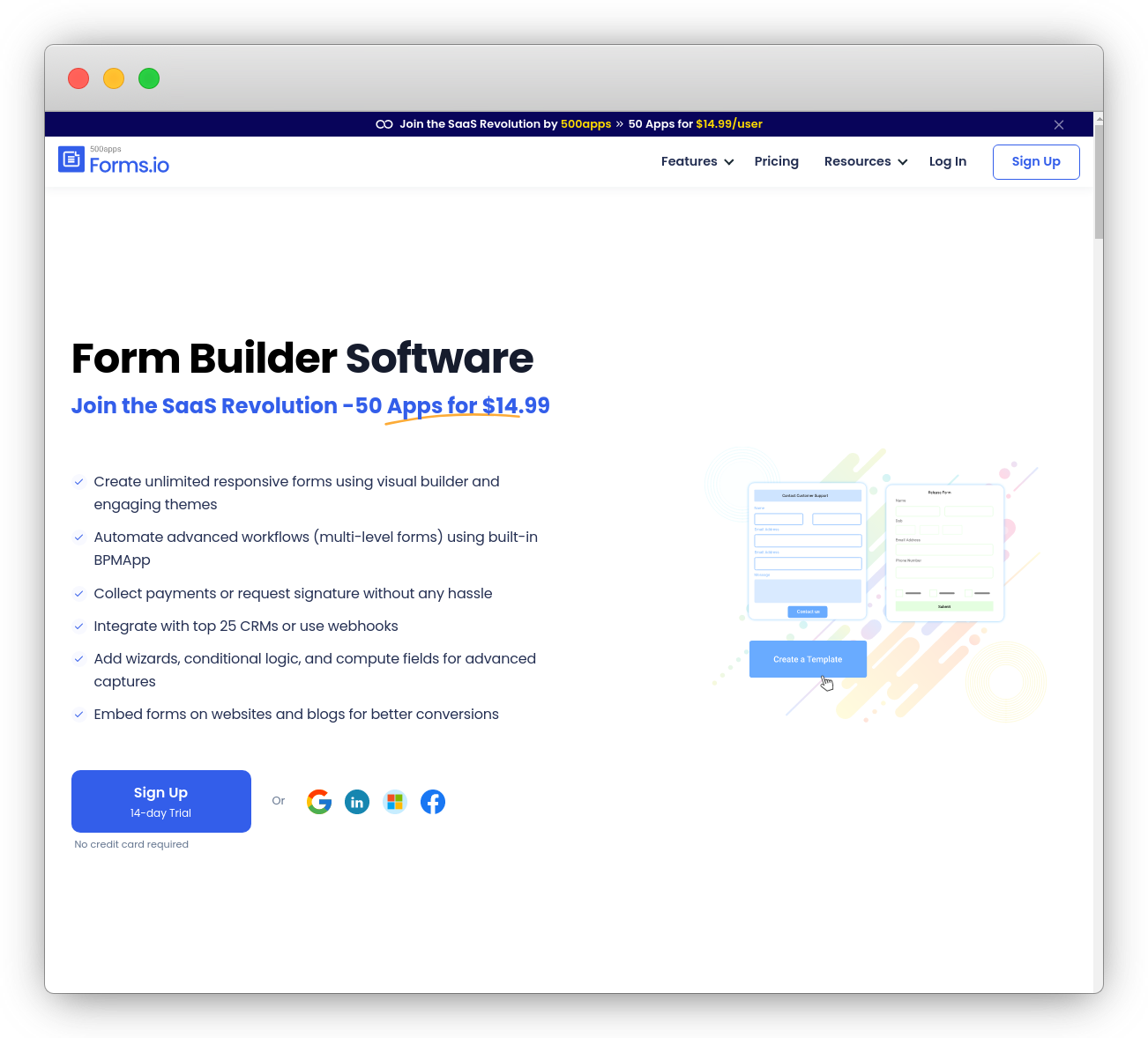 Forms.io-Google form alt