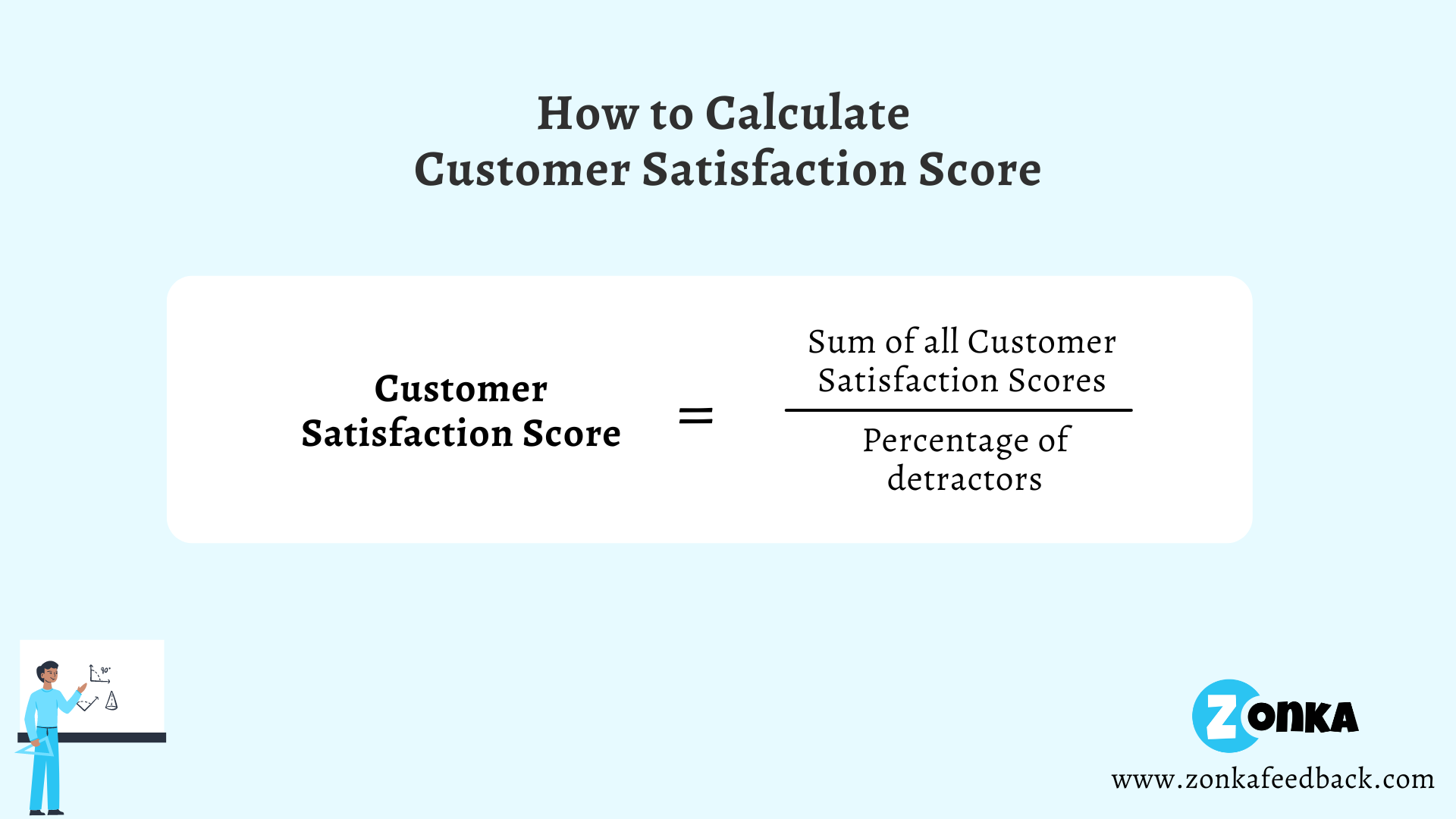 Formula to Calculate Customer Satisfaction Score