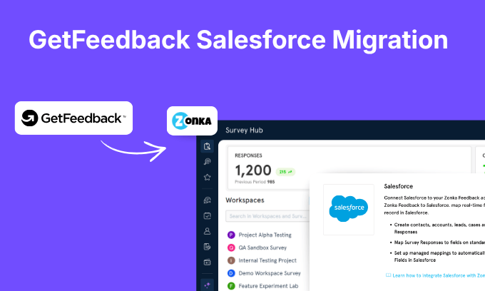 GetFeedback Salesforce Migration: What Carries Over, What You Rebuild