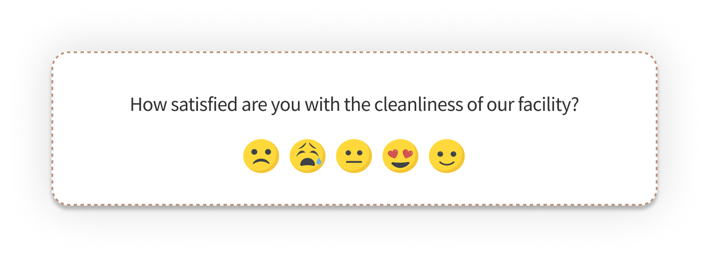 Health survey questions - cleanliness