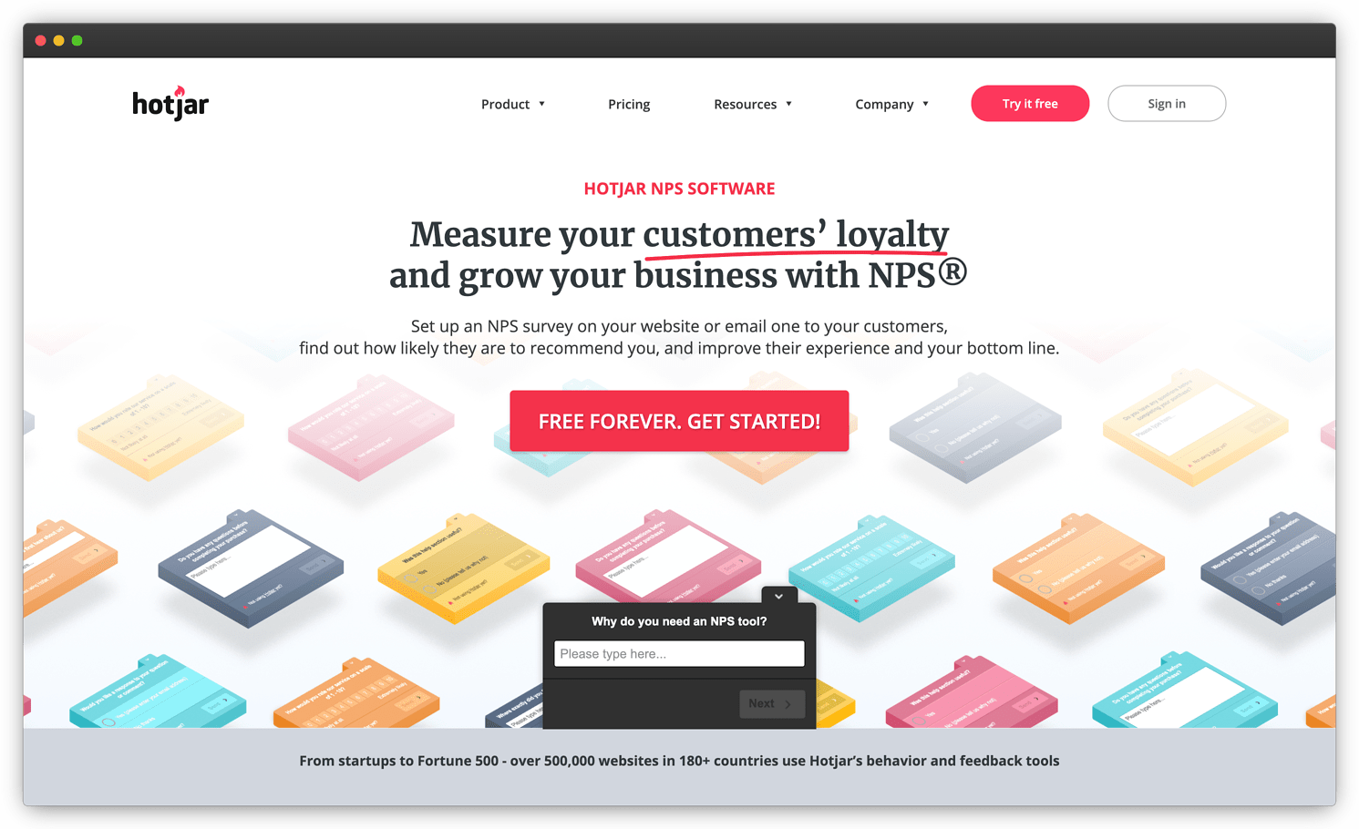 Hotjar - NPS Software-min