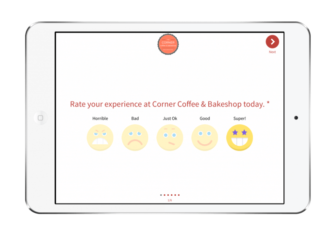 Customer Experience Rating - Restaurant Feedback App