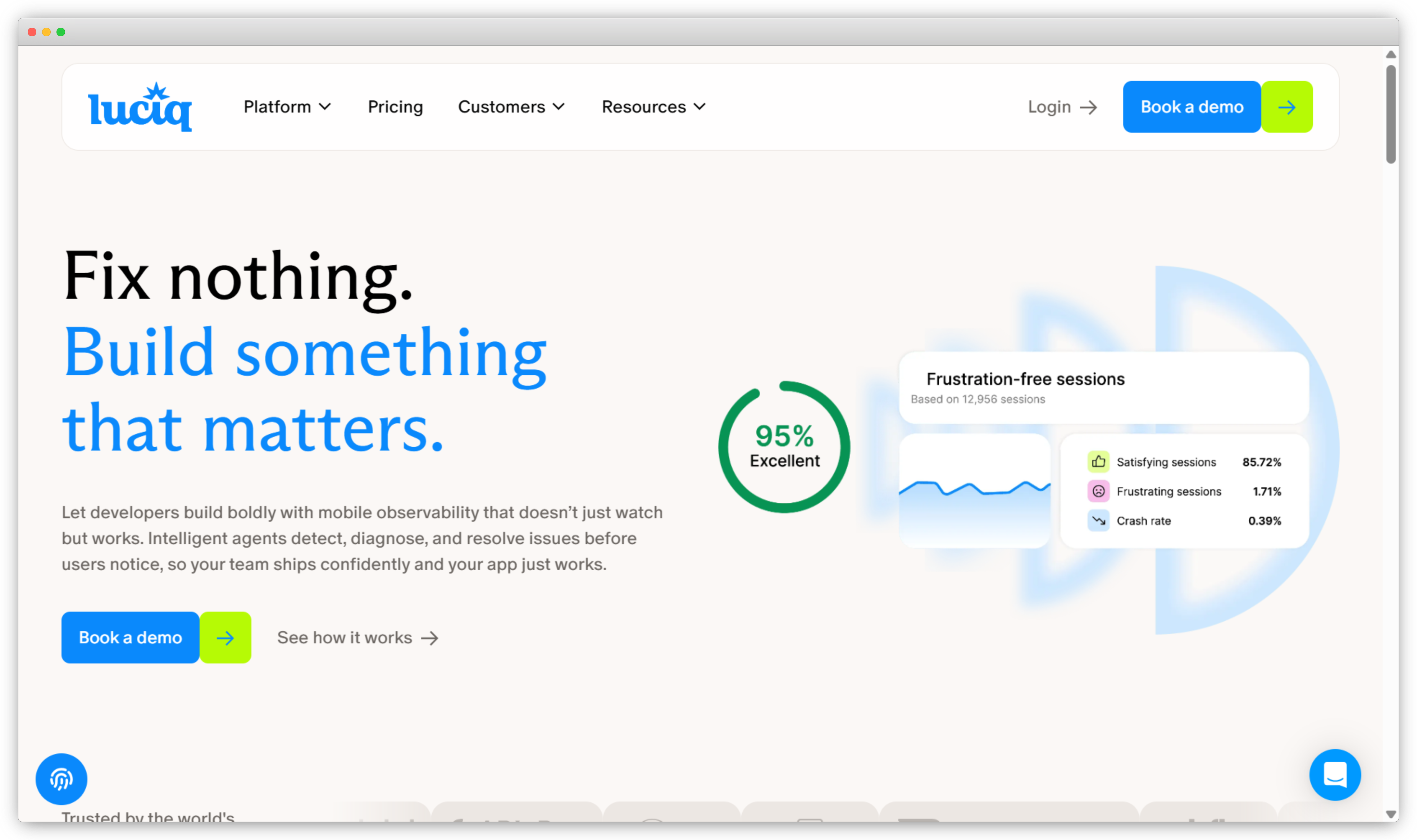 In-app Survey Tool - Luciq