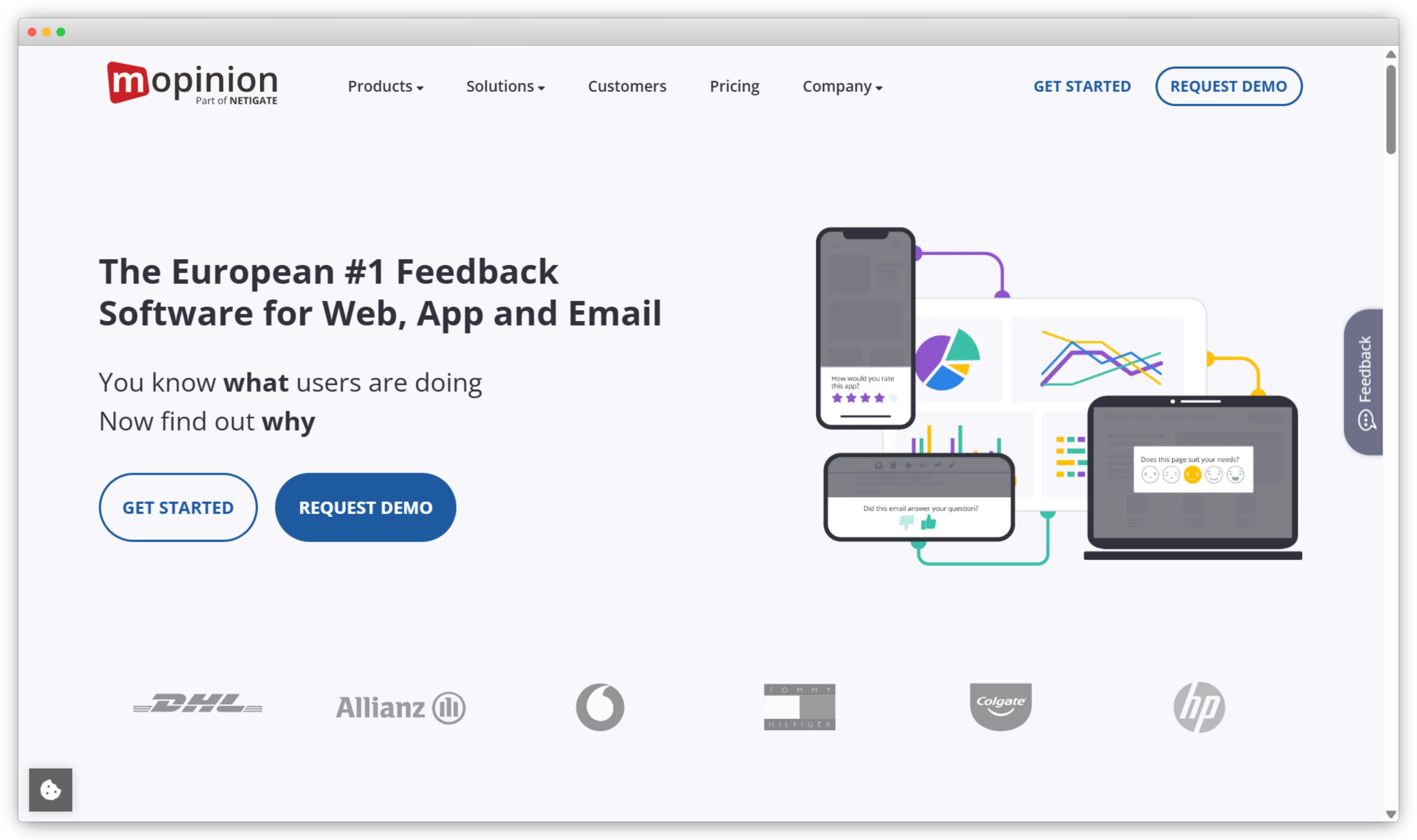 In-app survey Tool - Mopinion