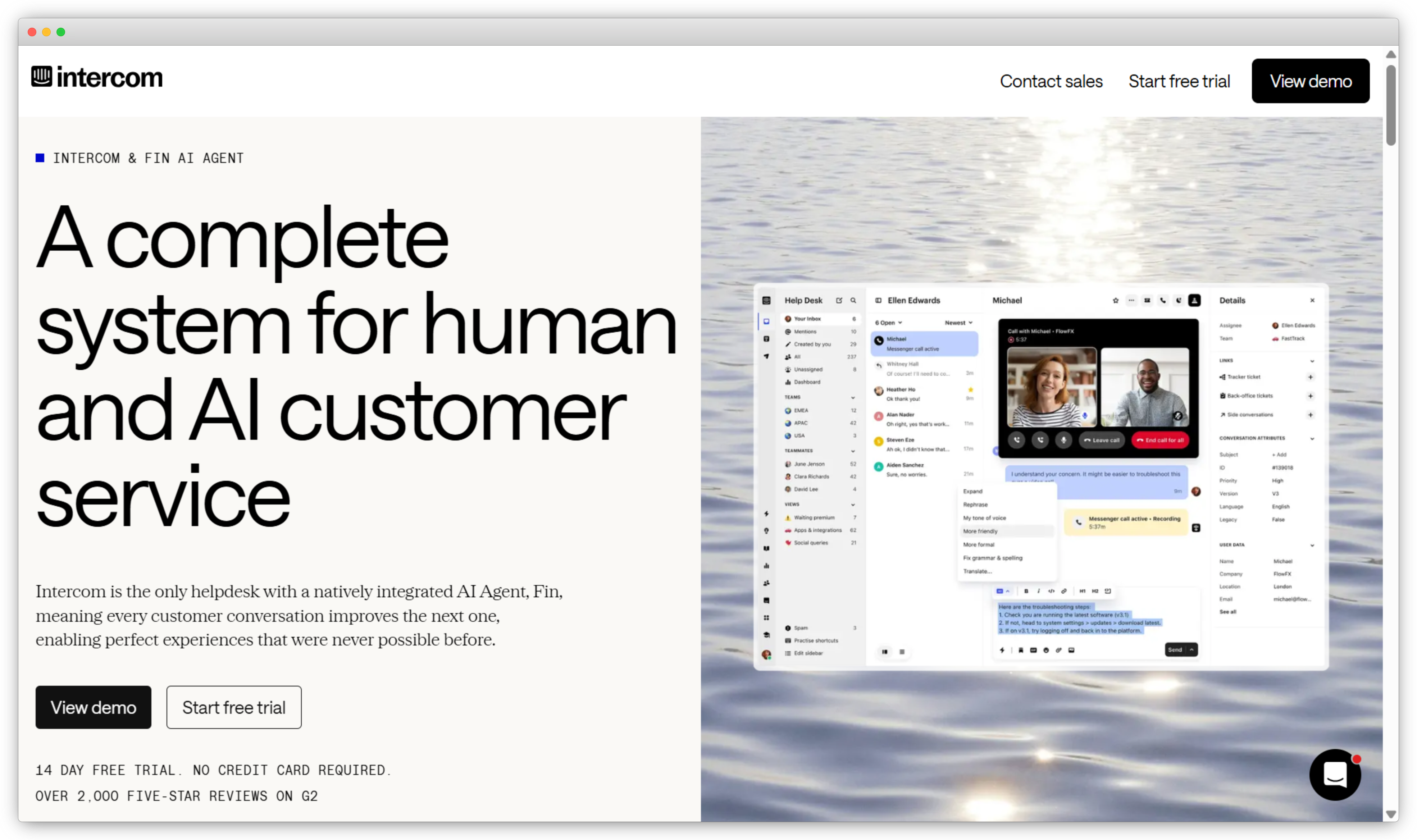 Intercom - Best MCP Servers for Customer Feedback