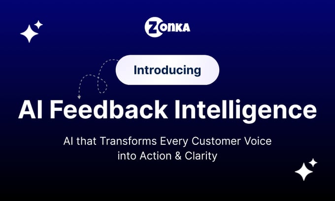 BIG NEWS✨ Launching Zonka AI Feedback Intelligence