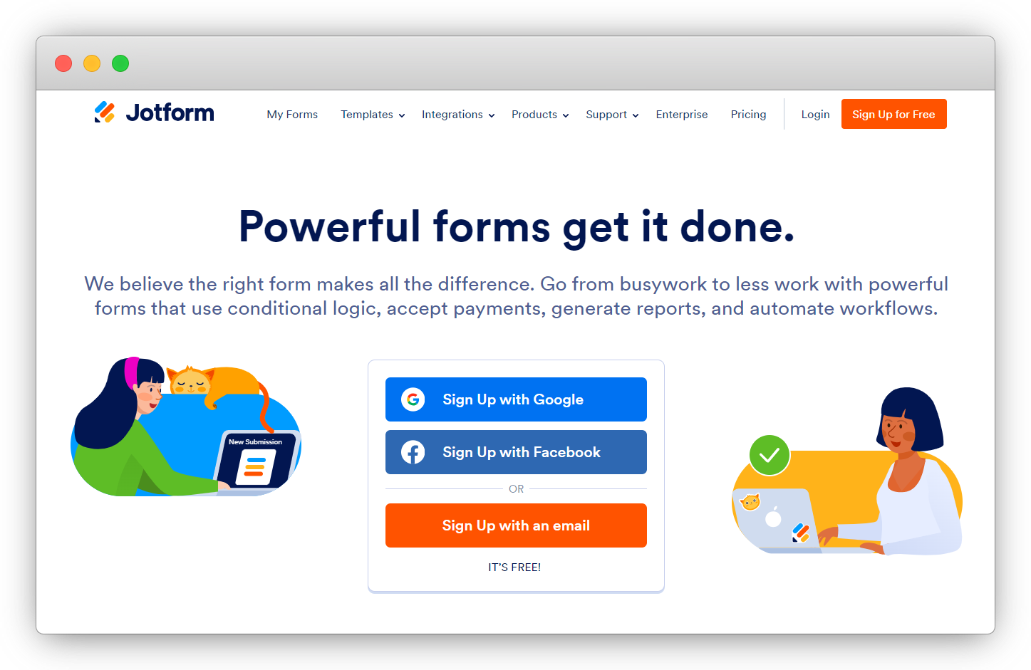 Jotform Customer Experience Software