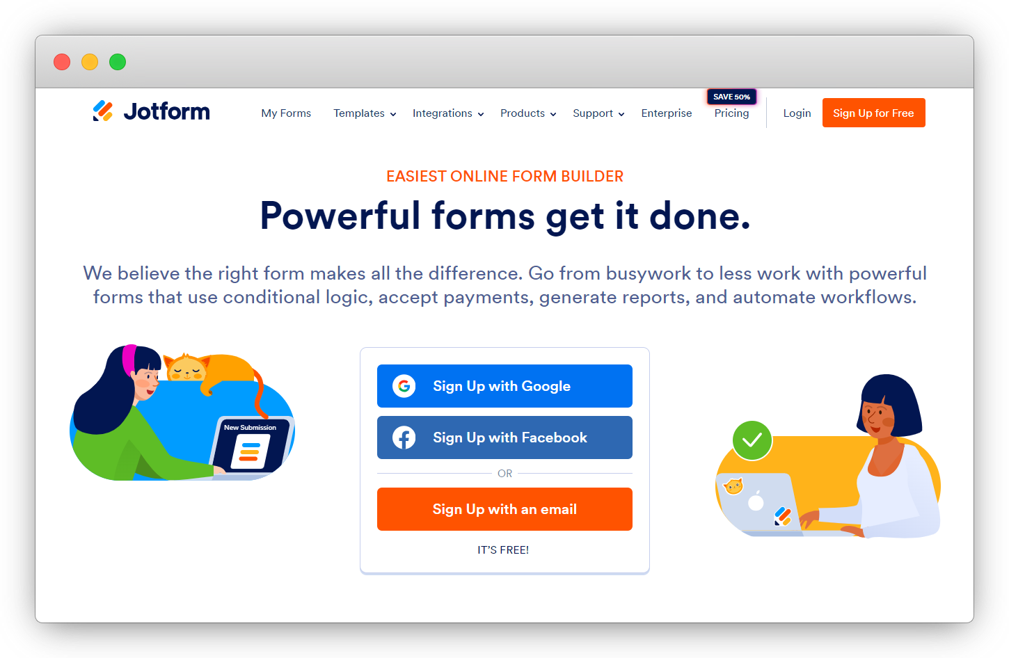 Jotform Form Builder Software
