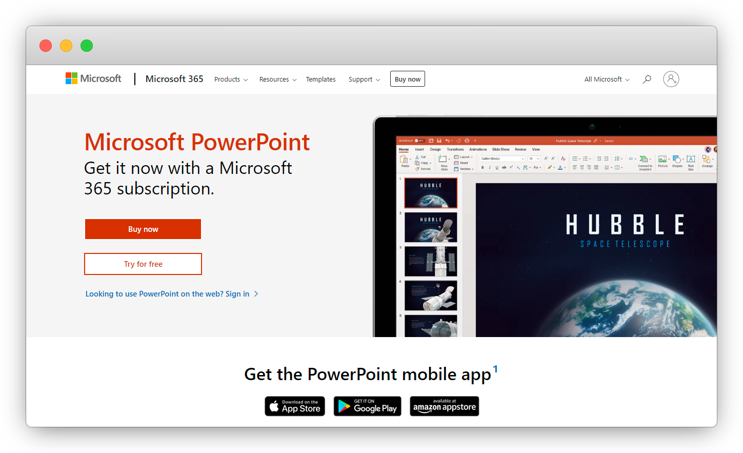 Microsoft PowerPoint Presentation and Product Management tool