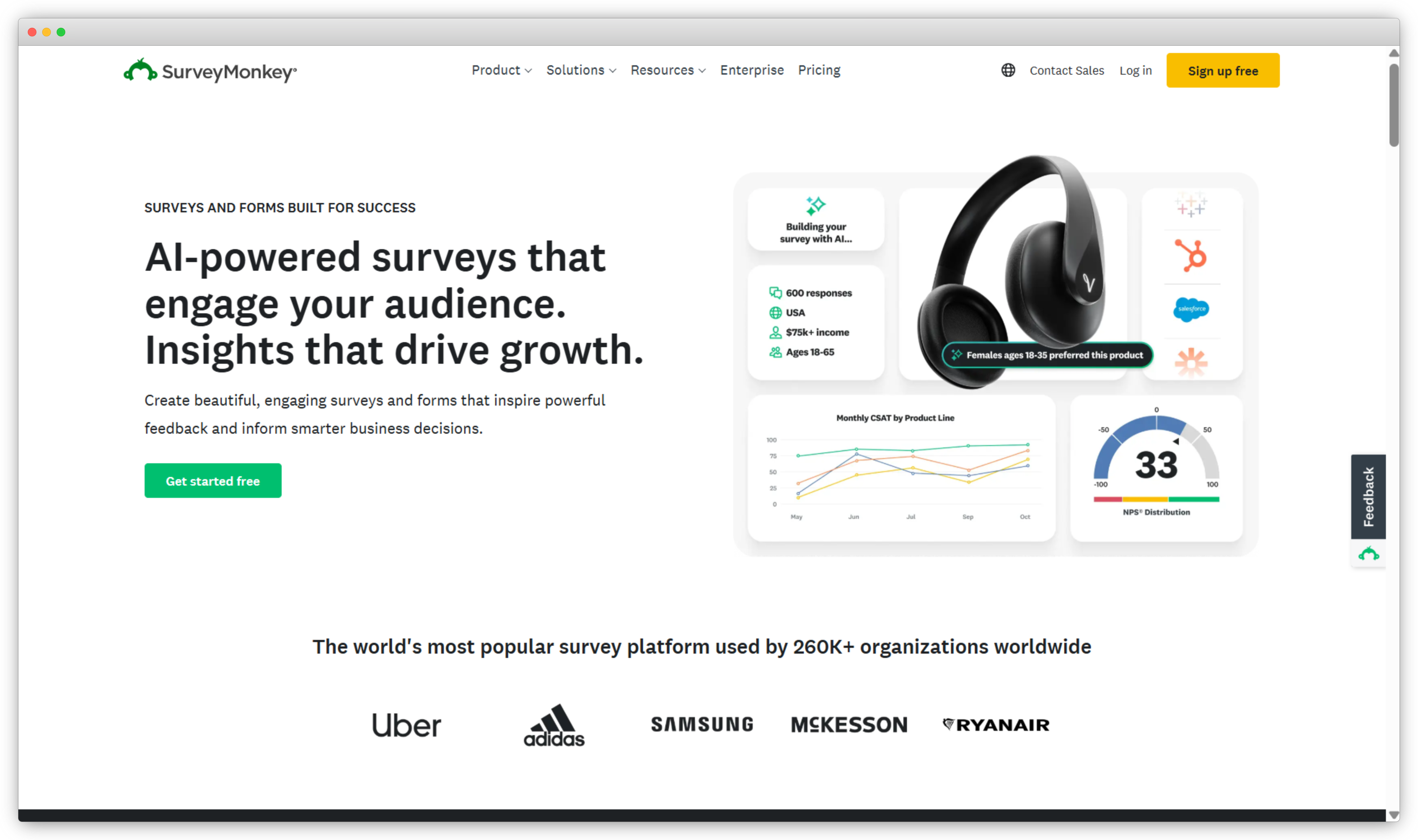 Refiner Alternative - SurveyMonkey