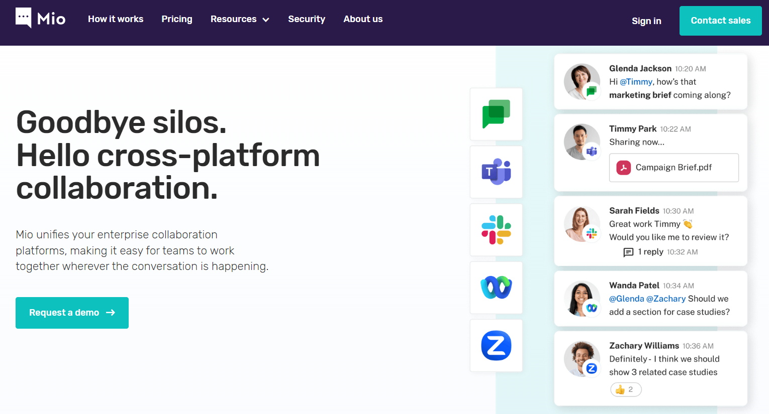 Microsoft Teams Apps Mio