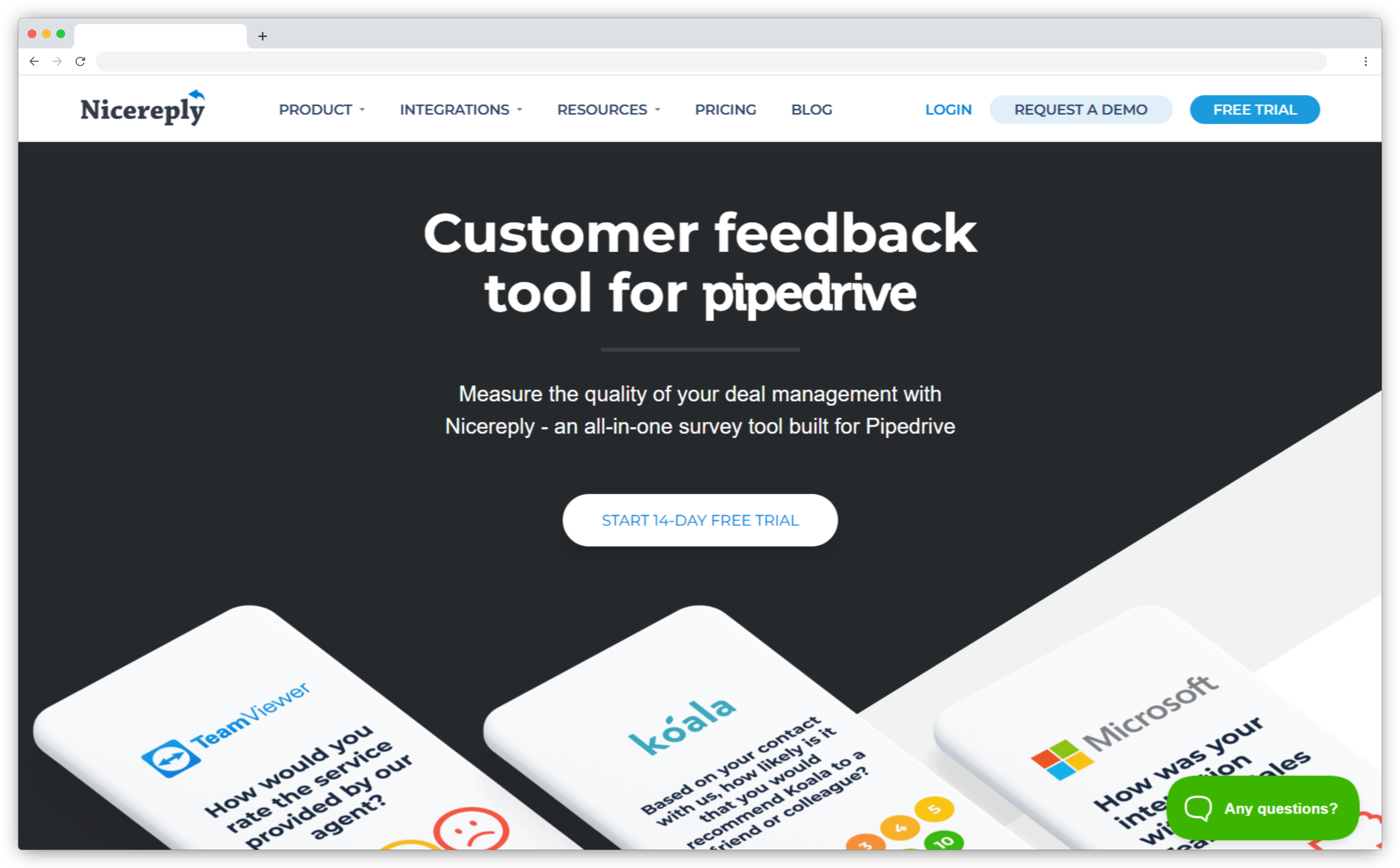 NPS Tools for Pipedrive - Nicereply