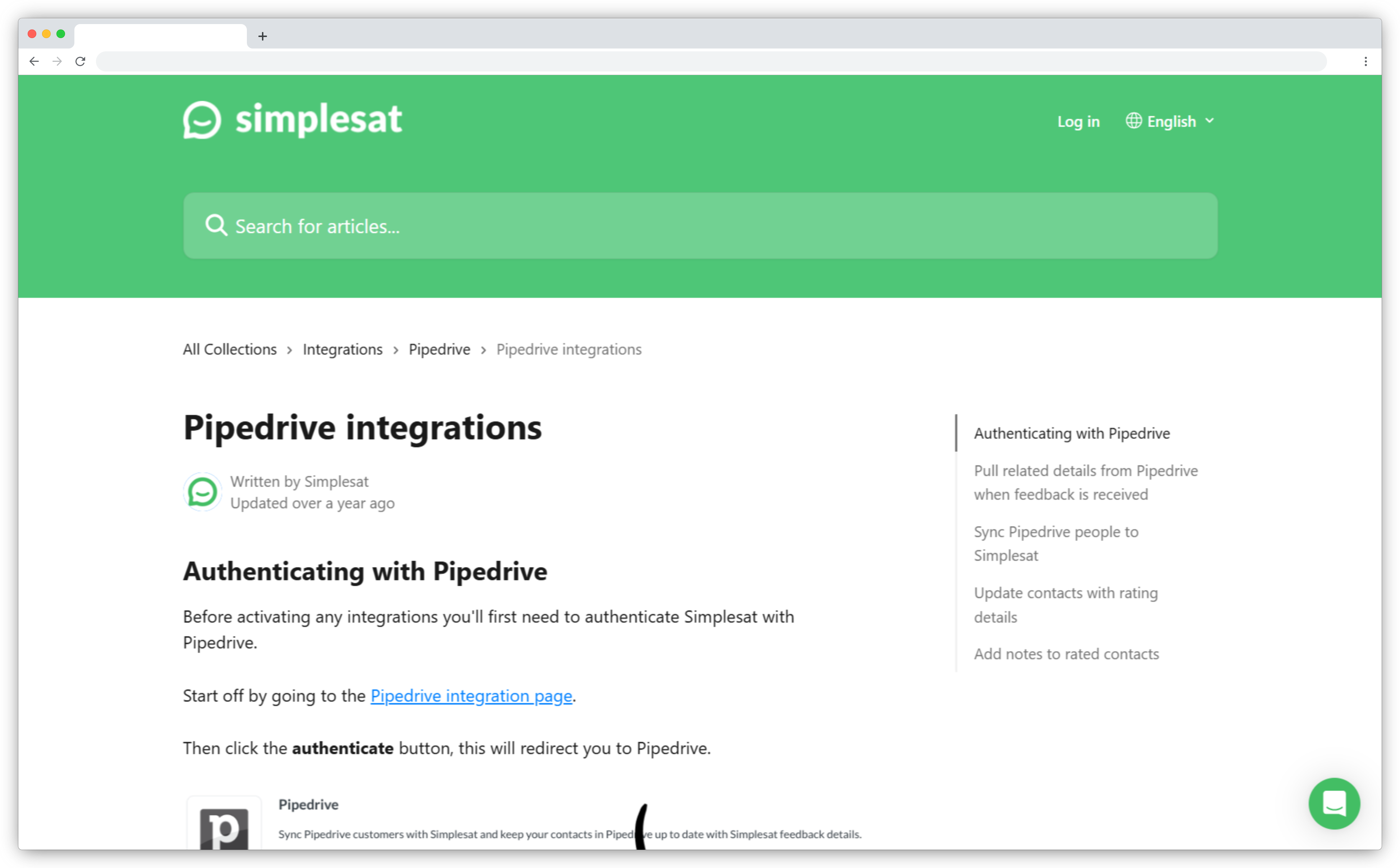 NPS Tools for Pipedrive - Simplesat