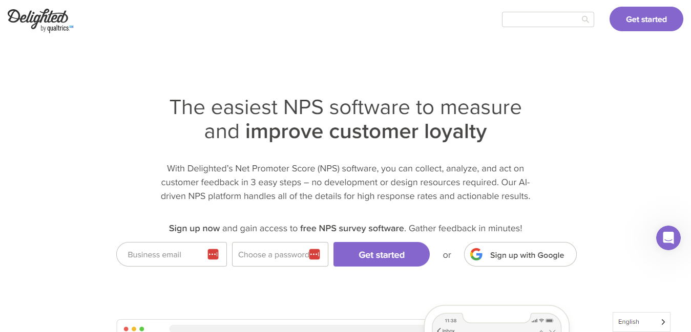 NPS tools for Salesforce NPS-software-Net-Promoter-Score-survey-tool-Delighted
