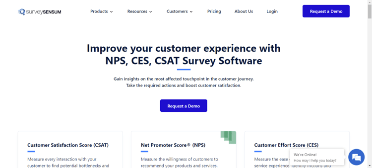NPS-CES-CSAT-Survey-Software-SurveySensum
