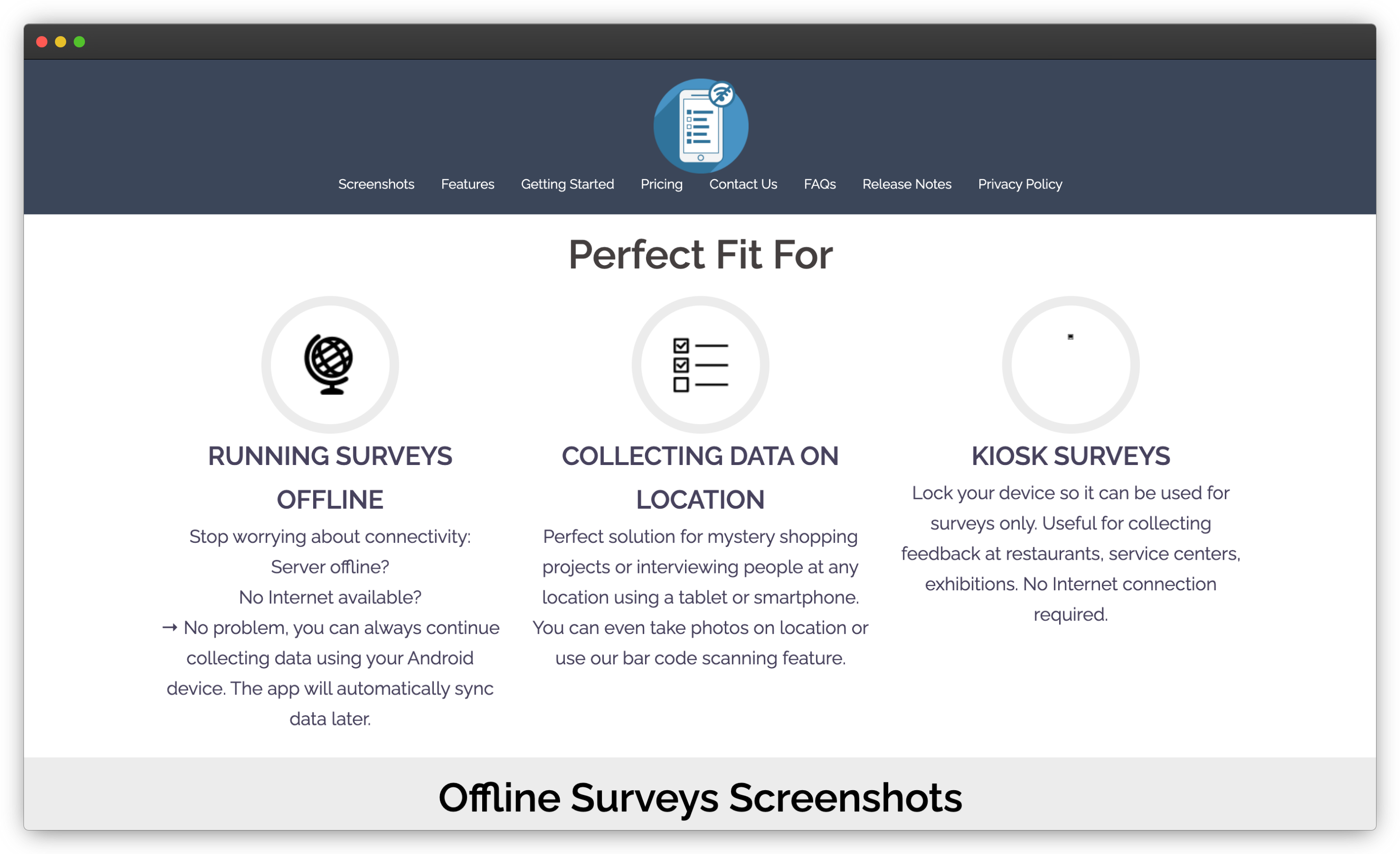Offline Surveys Android Survey App