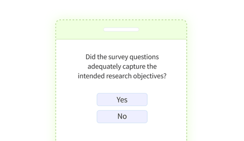 Offline Surveys for academic research