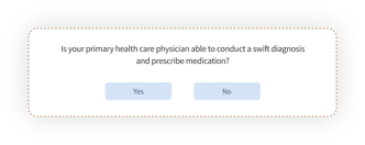 Primary care provider feedback question