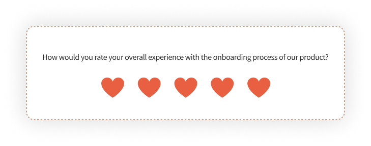 Product Survey Question on Onboarding