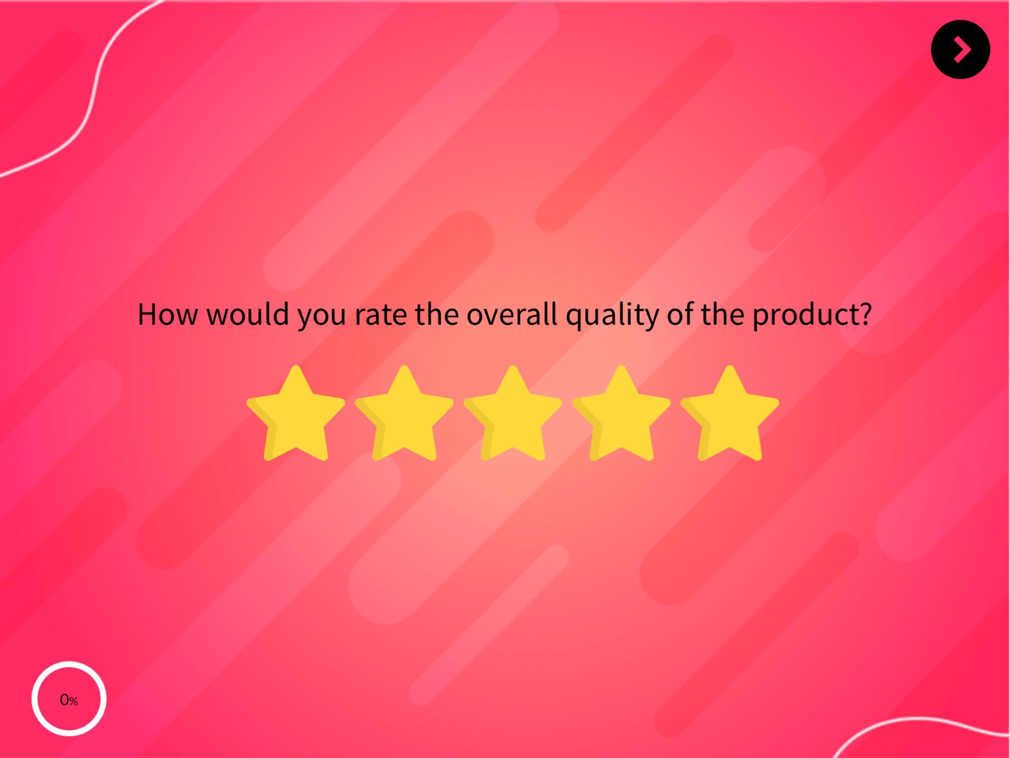 Product Feedback Survey