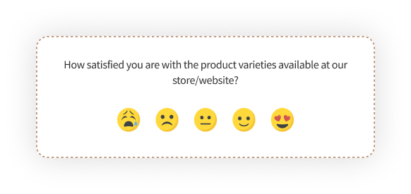 Product-related Survey Questions for retail