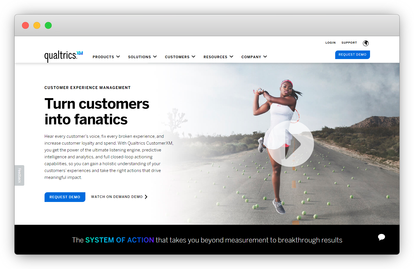 Qualtrics Customer Satisfaction Tool