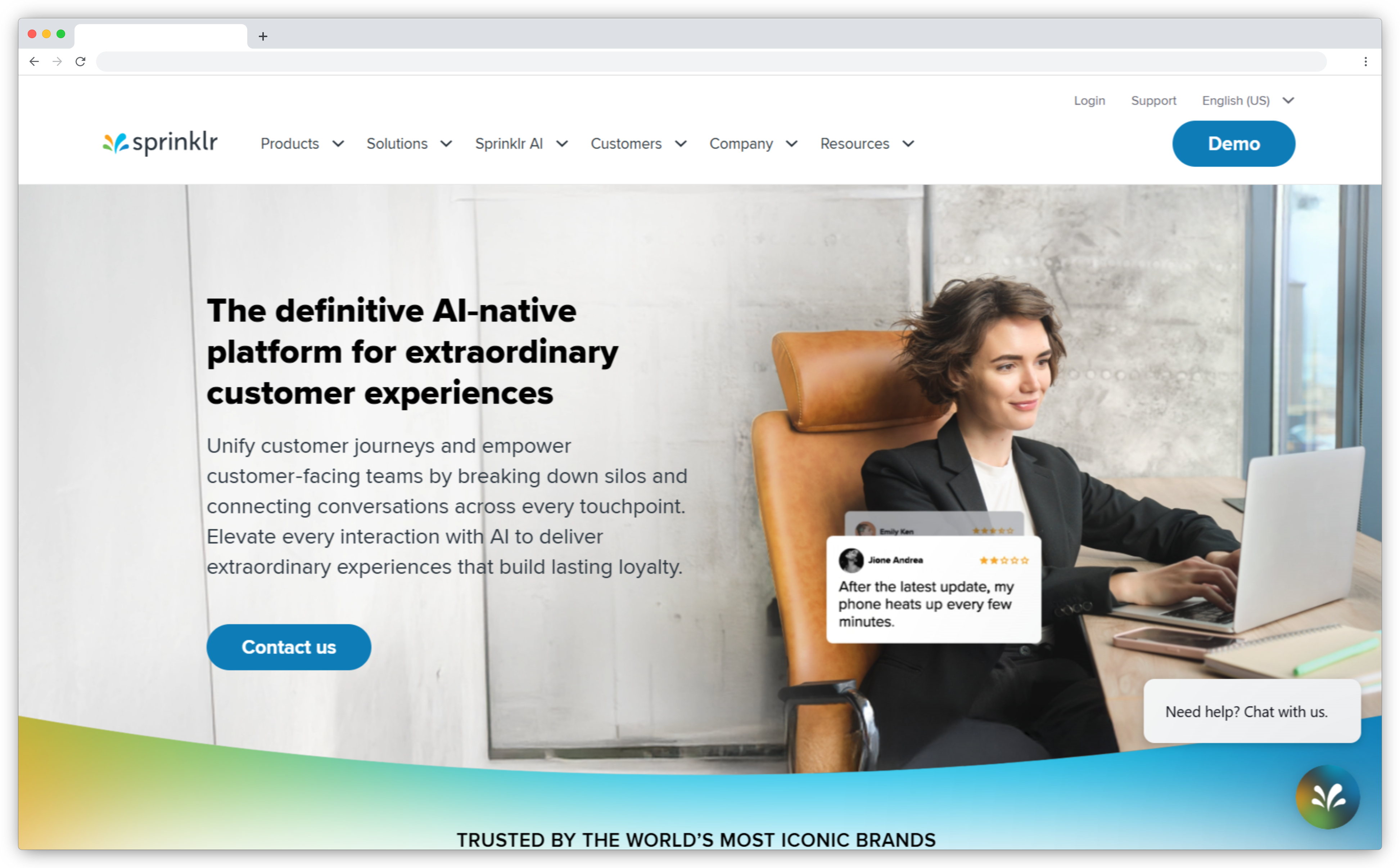 Qualtrics XM Discover Alternative - Sprinklr